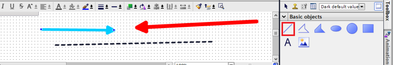 siemens wincc line basic object